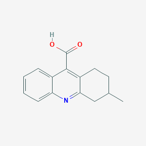 3-Methyl-1,2,3,4-tetrahydroacridine-9-carboxylic acid