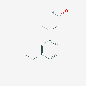 molecular formula C13H18O B026840 Isopropylphenylbutanal CAS No. 125109-85-5