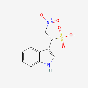 1-(1H-indol-3-yl)-2-nitroethanesulfonate