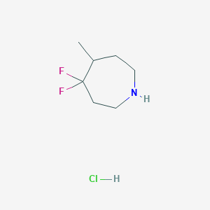 4,4-Difluoro-5-methylazepane hydrochloride