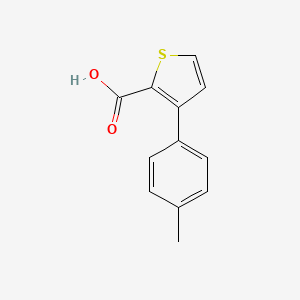 molecular formula C12H10O2S B2684054 3-(4-甲基苯基)噻吩-2-甲酸 CAS No. 91368-47-7