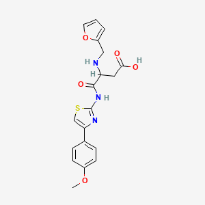 N~2~-(furan-2-ylmethyl)-N-[4-(4-methoxyphenyl)-1,3-thiazol-2-yl]-alpha-asparagine