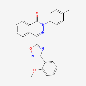 4-(3-(2-methoxyphenyl)-1,2,4-oxadiazol-5-yl)-2-(p-tolyl)phthalazin-1(2H)-one