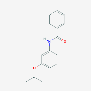 molecular formula C16H17NO2 B268419 N-(3-isopropoxyphenyl)benzamide 