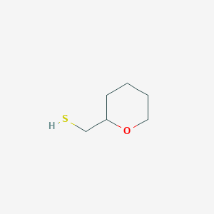 molecular formula C6H12OS B2684208 (四氢呋喃-2-基)-甲硫醇 CAS No. 1518655-00-9