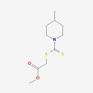 Methyl {[(4-methylpiperidin-1-yl)carbonothioyl]thio}acetate