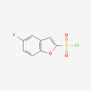 5-Fluoro-1-benzofuran-2-sulfonyl chloride