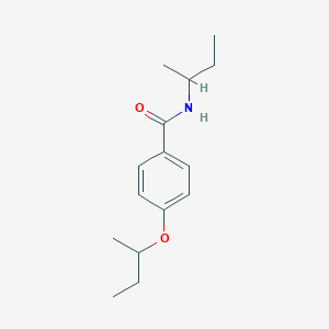 molecular formula C15H23NO2 B268437 4-sec-butoxy-N-(sec-butyl)benzamide 