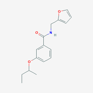 3-sec-butoxy-N-(2-furylmethyl)benzamide