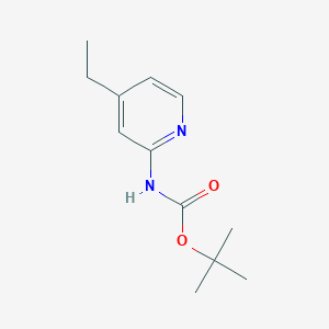 Tert-butyl (4-ethylpyridin-2-yl)carbamate