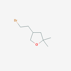 4-(2-Bromoethyl)-2,2-dimethyloxolane