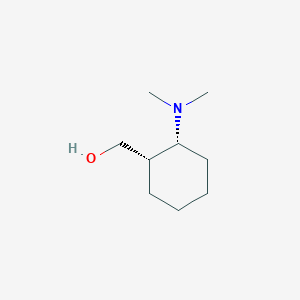 molecular formula C9H19NO B2684474 [(1S,2R)-2-(二甲胺基)环己基]甲醇 CAS No. 151695-82-8
