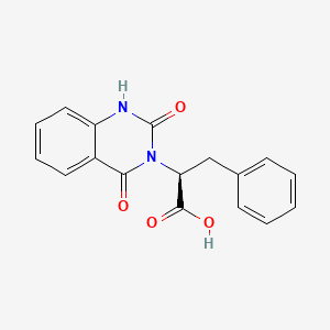 (2S)-2-(2,4-dioxo-1H-quinazolin-3-yl)-3-phenylpropanoic acid