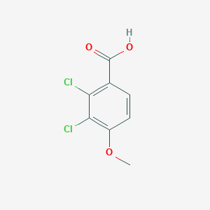 molecular formula C8H6Cl2O3 B2684546 2,3-二氯-4-甲氧基苯甲酸 CAS No. 55901-80-9