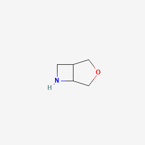 molecular formula C5H9NO B2684637 3-Oxa-6-azabicyclo[3.2.0]heptane CAS No. 38654-15-8