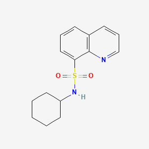 N-cyclohexylquinoline-8-sulfonamide