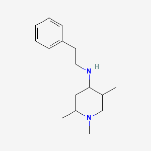 molecular formula C16H26N2 B2684730 苯乙基-(1,2,5-三甲基-哌啶-4-基)-胺 CAS No. 100096-38-6