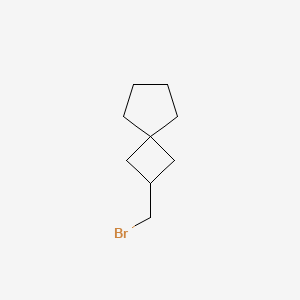molecular formula C9H15Br B2684750 2-(溴甲基)螺[3.4]辛烷 CAS No. 2503208-10-2