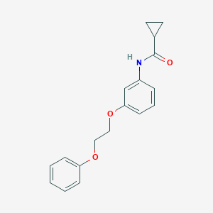 N-[3-(2-phenoxyethoxy)phenyl]cyclopropanecarboxamide
