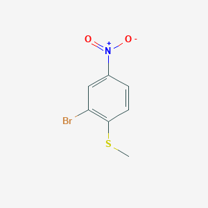 2-Bromo-1-methylsulfanyl-4-nitrobenzene