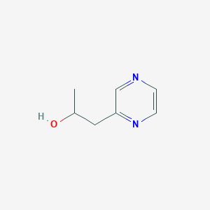 molecular formula C7H10N2O B2685039 1-吡嗪-2-基丙-2-醇 CAS No. 51460-71-0