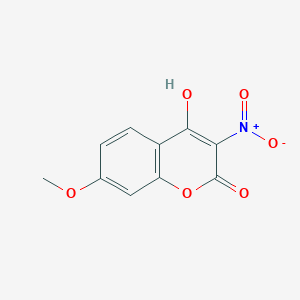 4-Hydroxy-7-methoxy-3-nitrocoumarin
