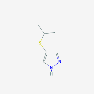 4-(isopropylthio)-1H-pyrazole