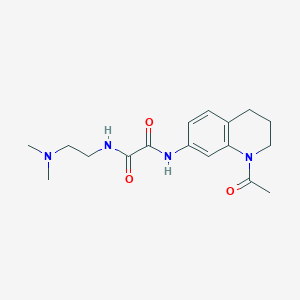 N1-(1-acetyl-1,2,3,4-tetrahydroquinolin-7-yl)-N2-(2-(dimethylamino)ethyl)oxalamide