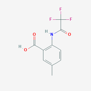 5-Methyl-2-[(2,2,2-trifluoroacetyl)amino]benzoic acid