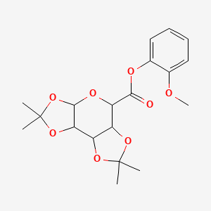 2-Methoxyphenyl 4,4,11,11-tetramethyl-3,5,7,10,12-pentaoxatricyclo[7.3.0.0^{2,6}]dodecane-8-carboxylate