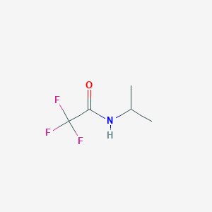molecular formula C5H8F3NO B2685276 2,2,2-Trifluoro-N-isopropylacetamide CAS No. 348-76-5