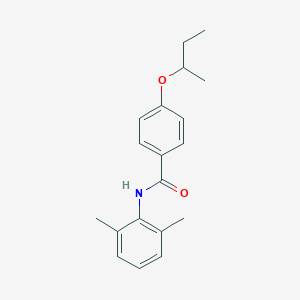 molecular formula C19H23NO2 B268530 4-sec-butoxy-N-(2,6-dimethylphenyl)benzamide 