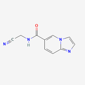 N-(Cyanomethyl)imidazo[1,2-a]pyridine-6-carboxamide