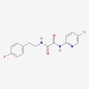 N1-(5-chloropyridin-2-yl)-N2-(4-fluorophenethyl)oxalamide