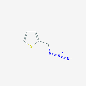 molecular formula C5H5N3S B2685408 2-(叠氮甲基)噻吩 CAS No. 129820-44-6