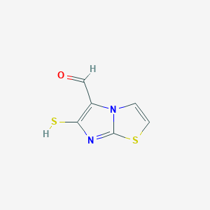 6-Sulfanylimidazo[2,1-b][1,3]thiazole-5-carbaldehyde