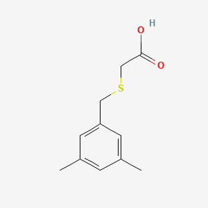 B2685508 2-((3,5-Dimethylbenzyl)thio)acetic acid CAS No. 425607-97-2