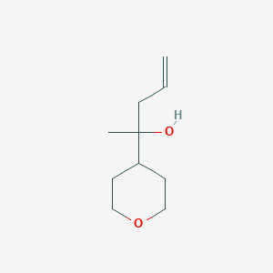 2-(Oxan-4-yl)pent-4-en-2-ol