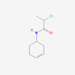 2-chloro-N-cyclohex-3-en-1-ylpropanamide