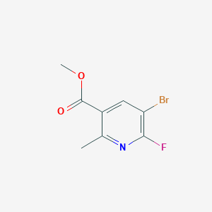 Methyl 5-bromo-6-fluoro-2-methylpyridine-3-carboxylate