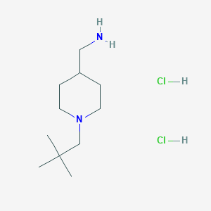 (1-Neopentylpiperidin-4-yl)methanamine dihydrochloride