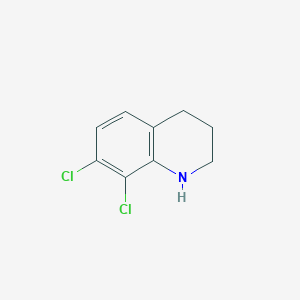 molecular formula C9H9Cl2N B2685678 7,8-二氯-1,2,3,4-四氢喹啉 CAS No. 953719-85-2