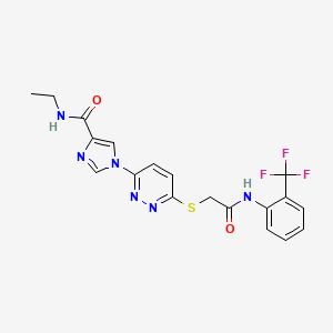 N-(4-methoxyphenyl)-2-{7-[(4-methylpiperidin-1-yl)sulfonyl]-2-oxo-2,3,4,5-tetrahydro-1H-1-benzazepin-1-yl}acetamide