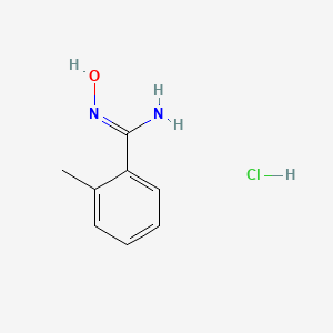 N'-Hydroxy-2-methylbenzene-1-carboximidamide hydrochloride