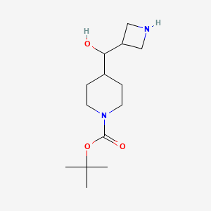 tert-Butyl 4-(azetidin-3-yl(hydroxy)methyl)piperidine-1-carboxylate