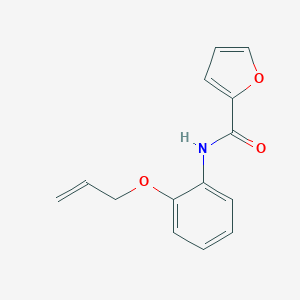 molecular formula C14H13NO3 B268574 N-[2-(allyloxy)phenyl]-2-furamide 