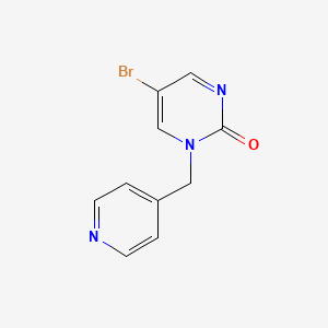 5-Bromo-1-(pyridin-4-ylmethyl)pyrimidin-2(1H)-one