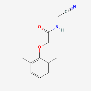 molecular formula C12H14N2O2 B2685749 N-(cyanomethyl)-2-(2,6-dimethylphenoxy)acetamide CAS No. 1311572-17-4