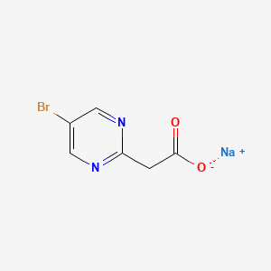 Sodium 2-(5-bromopyrimidin-2-yl)acetate