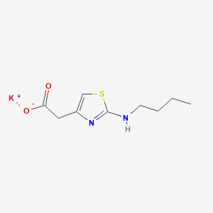 B2685798 Potassium 2-[2-(butylamino)-1,3-thiazol-4-yl]acetate CAS No. 2094152-28-8